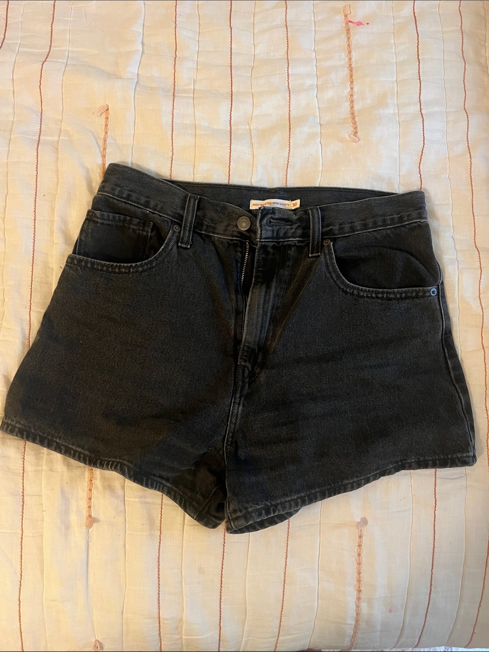 LEVI HIGH WAISTED MOM SHORTS